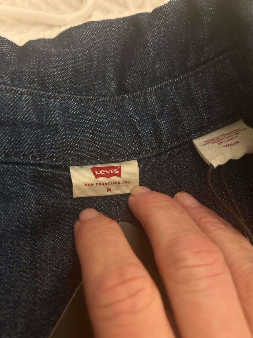 Levi's Women's Dark Blue Denim Jean jumpsuit